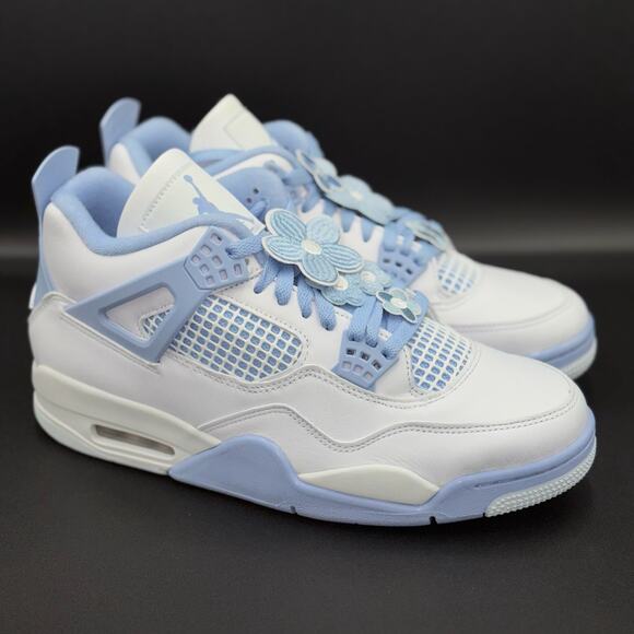Jordan 4 Retro Forget Me Not (Women's) - Picture 1 of 5